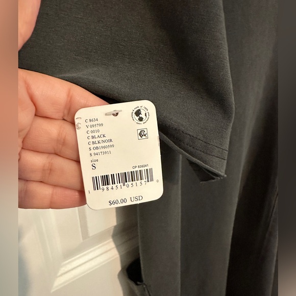 NWT- Free People Hot Shot Tee Romper in Black Size Small - Picture 9 of 12